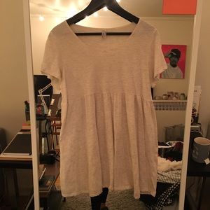Cream smock dress